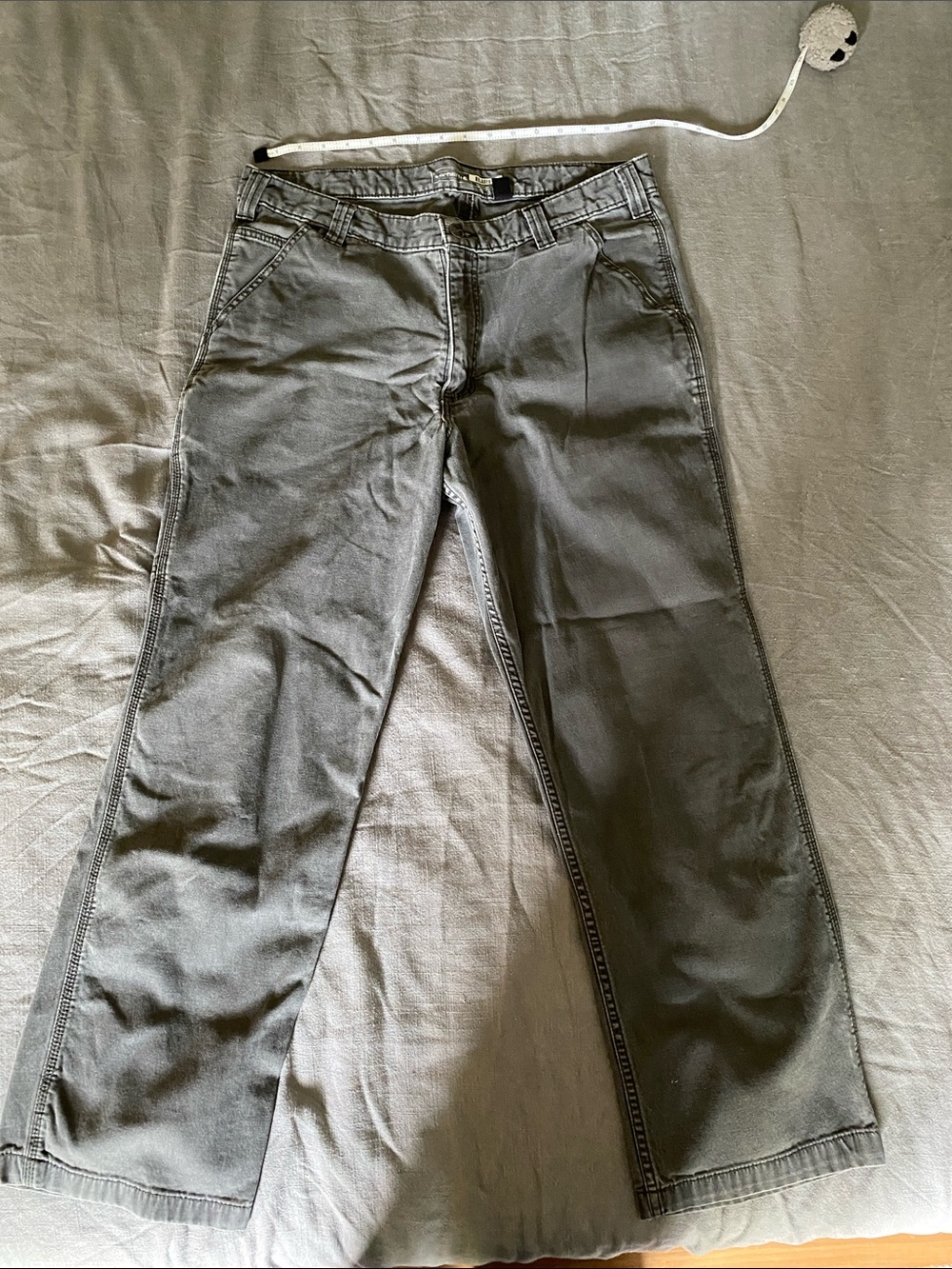 Carhartt Gray Wide-Leg Women’s Jeans